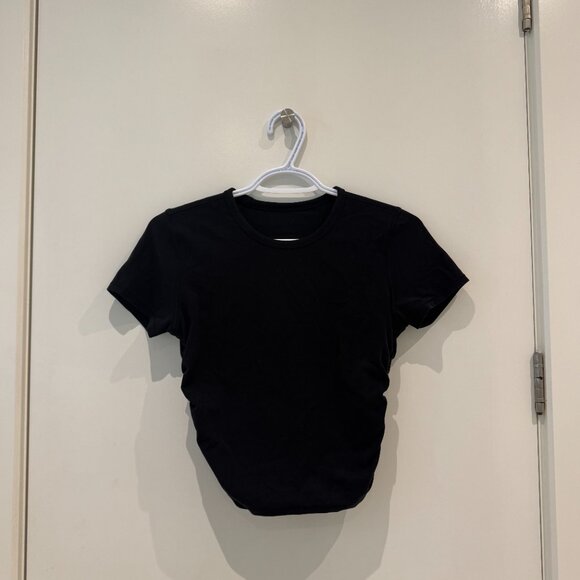Lululemon All It Takes Ribbed Nulu T-Shirt – Black / Size 4 - Picture 7 of 8